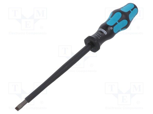 Screwdriver; insulated; slot; 5,5x1,0mm; Blade length: 125mm