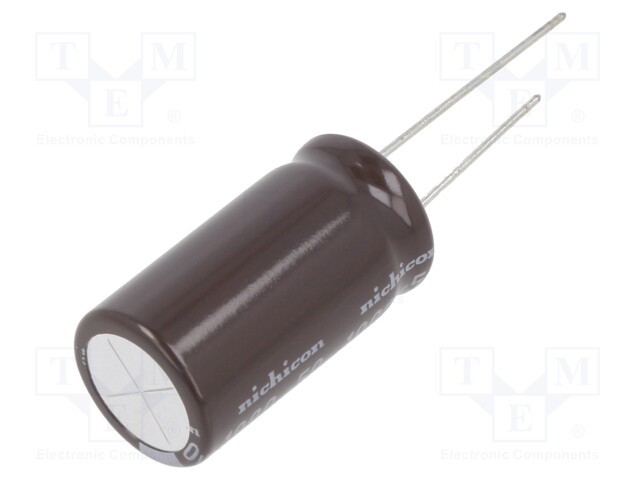 Capacitor: electrolytic; low impedance; THT; 1000uF; 50VDC; ±20%