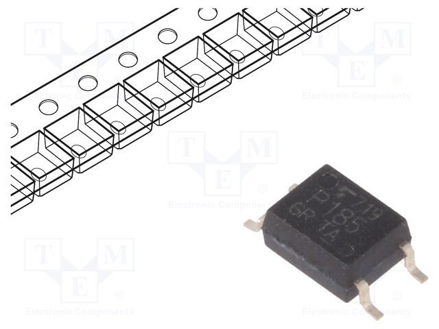 Optocoupler; SMD; Channels: 1; Out: transistor; Uinsul: 3.75kV