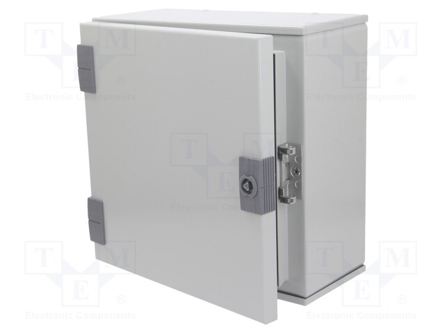 Enclosure: wall mounting; X: 300mm; Y: 300mm; Z: 160mm; orion+; steel