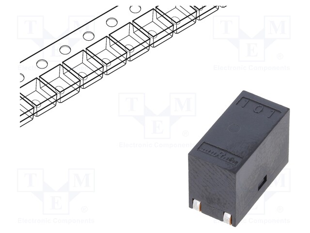 15A; R: 2.3mΩ; SMD; 300VDC; Z: 100Ω; 10MHz; 12.9x6.6x9.4mm; 2uH