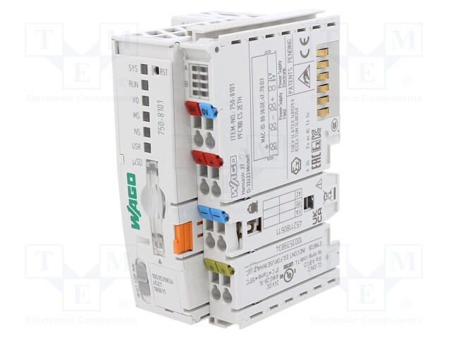 Module: PLC programmable controller; 24VDC; Series: 750; IP20