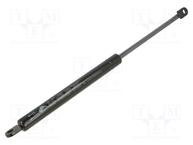 Gas spring; E: 365mm; Features: with welded steel eyes; Øout: 18mm