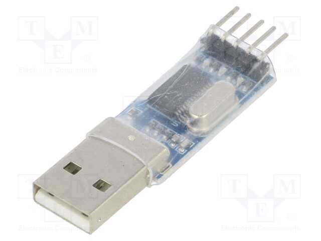 Module: converter; USB-UART; PL2303; USB; 3.3÷5VDC