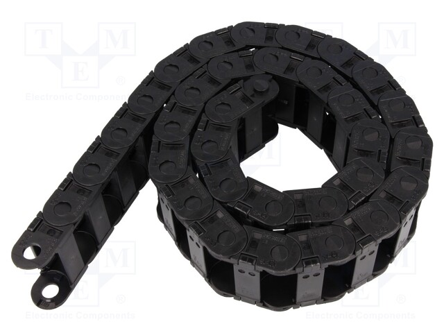 Cable chain; Series: B15; Bend.rad: 48mm; L: 1006mm; Int.width: 38mm