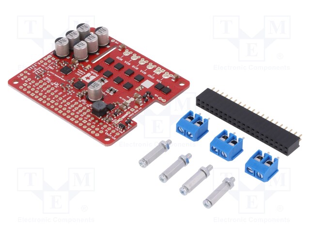 DC-motor driver; DUAL G2; 100kHz; PWM,TTL,analog; 6.5÷30V; shield