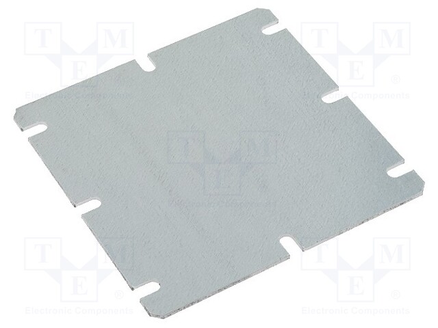 Mounting plate; steel; W: 98mm; L: 98mm; Series: MNX; ABS125/100