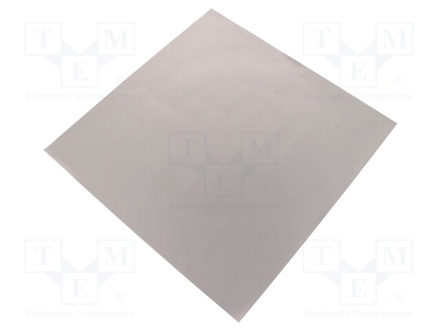 Shielding mat; 240x240x0.07mm; Permeability: 130; self-adhesive