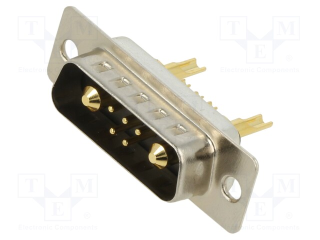 Special D-Sub; plug; male; for cable; soldering; 500V; Layout: 7/2