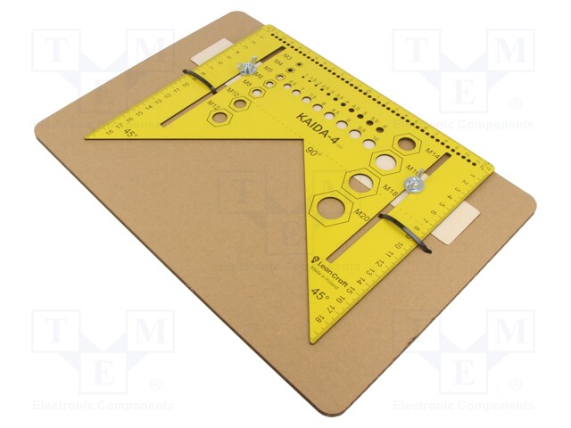 For edge routing; L: 250mm