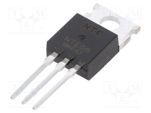 Transistor: N-MOSFET; unipolar; 100V; 10A; Idm: 56A; 77W; TO220