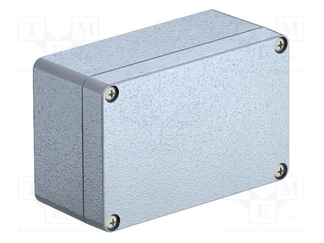 Enclosure: multipurpose; X: 100mm; Y: 150mm; Z: 80mm; Mx; aluminium