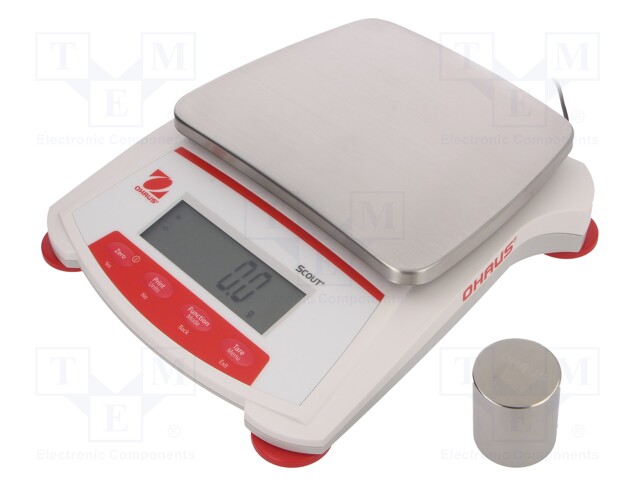 Scales; Scale load capacity max: 620g; electronic; -10÷40°C