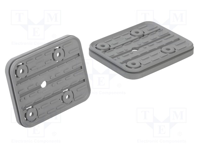 Suction-plate for vacuum block; 140x115x16.5mm