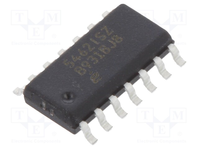 Operational amplifier; 500MHz; Channels: 4; SO14; 5÷12/±2.5÷6VDC