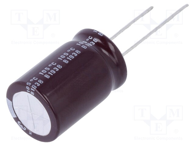 Capacitor: electrolytic; THT; 6800uF; 6.3V; ±20%; -55÷105°C