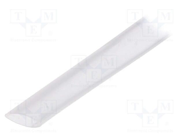 Heat shrink sleeve; glueless; 2: 1; 12.7mm; L: 1m; transparent