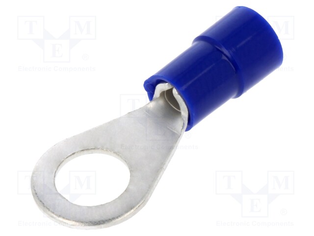 Ring terminal; M6; Ø: 6.2mm; 1.5÷2.5mm2; crimped; for cable; tinned