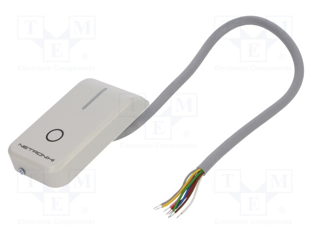 RFID reader; antenna,built-in buzzer; 83x44x14mm; 7÷15V; grey