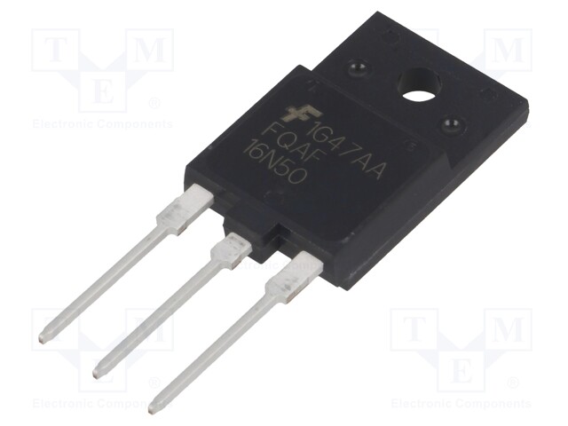 Transistor: N-MOSFET; unipolar; 500V; 7.15A; 110W; TO3PF