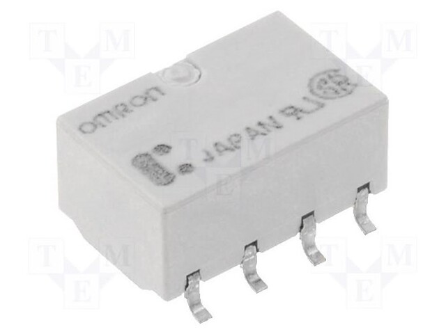 Relay: electromagnetic; DPDT; Ucoil: 12VDC; 0.3A/125VAC; 1A/30VDC