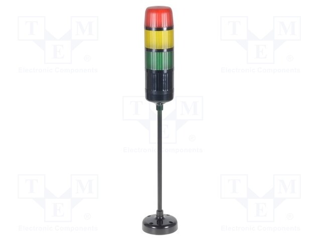 Signaller: signalling column; buzzer,continuous light; LED; IP54