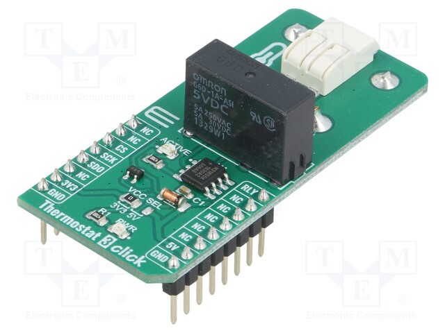 Click board; relay; GPIO,SPI; MAX31855; 3.3/5VDC