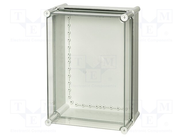 Enclosure: multipurpose; X: 278mm; Y: 378mm; Z: 180mm; SOLID; grey