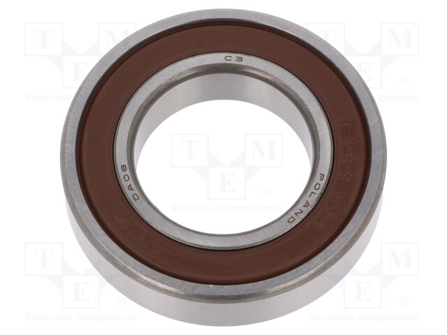 Bearing: ball; Øint: 30mm; Øout: 55mm; W: 13mm; bearing steel