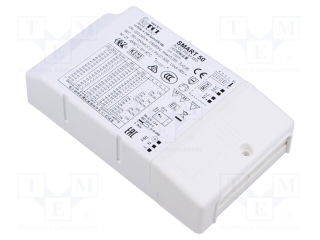 Power supply: switched-mode; LED; 18÷78VDC; 350mA÷1.05A; IP20