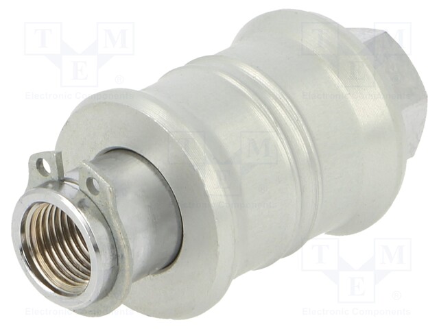 Shutoff valve; 0.3÷10bar; nickel plated brass; -20÷80°C