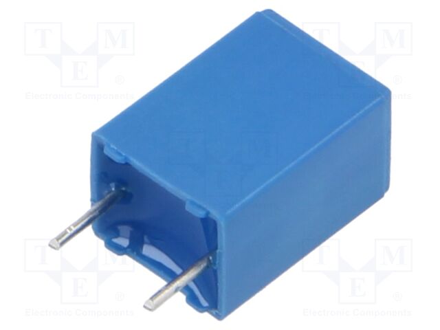 Capacitor: polyester; 680nF; 63VAC; 100VDC; 5mm; ±10%; 7.5x10.5x6mm