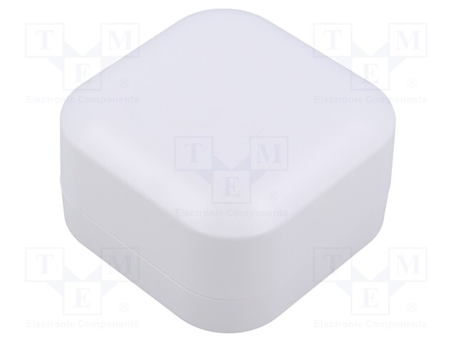 Enclosure: multipurpose; X: 80mm; Y: 80mm; Z: 45mm; 1556; ABS; white