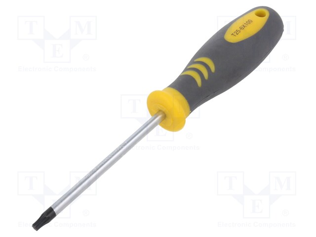 Screwdriver; Torx® with protection; T25H; 100mm