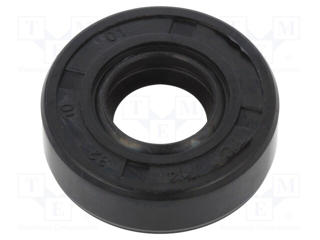 Oil seal; NBR; D: 10mm; -40÷100°C; Shore hardness: 70; Øhole: 32mm