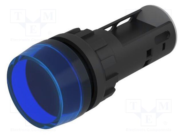 Control lamp; 22mm; OptoHiT; -40÷55°C; Ø22.3mm; IP65; blue