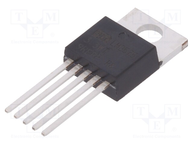 PMIC; DC/DC converter; Uoper: 4÷40V; Uout: 3.3V; TO220-5; buck