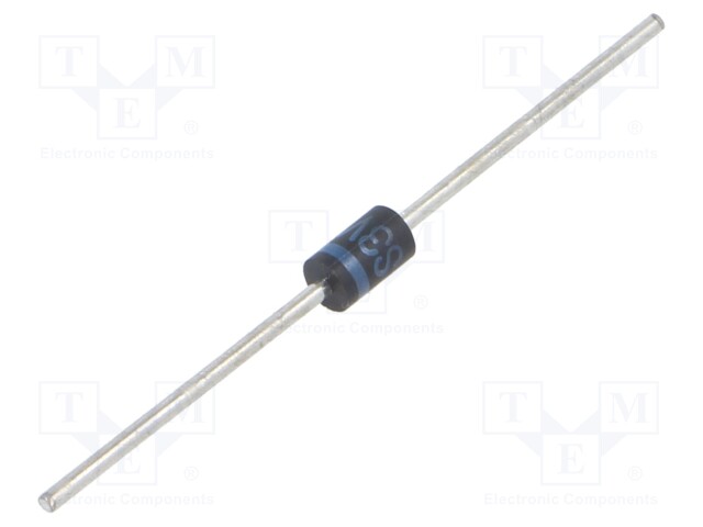 Diode: rectifying; THT; 600V; 3.5A; Ifsm: 120A; AX14 (Ø4.4x7mm)