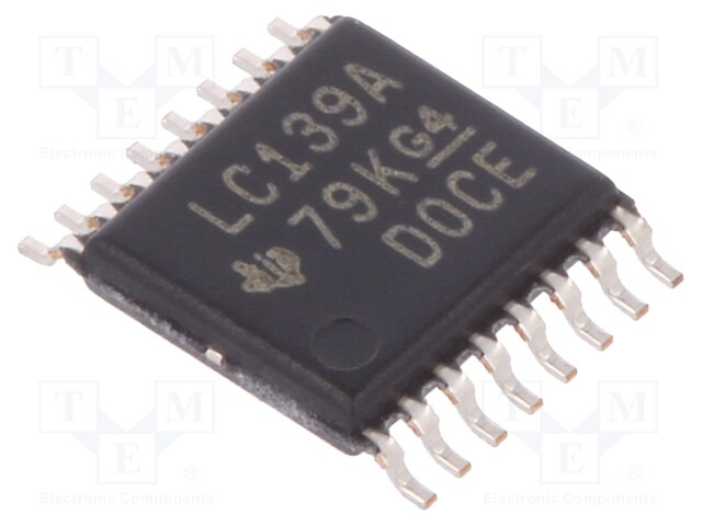 IC: digital; 2-to-4 lines,decoder,demultiplexer; Channels: 2; SMD