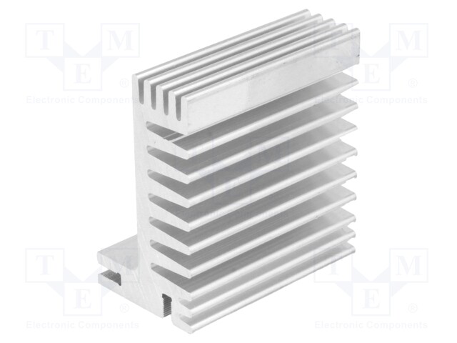 Heatsink: extruded; TO220; natural; L: 50mm; W: 55mm; H: 31mm; 5.8K/W