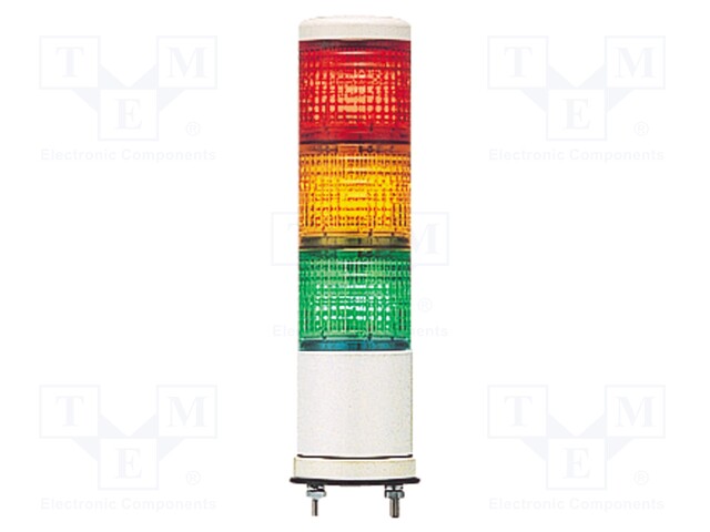 Signaller: signalling column; LED; red/orange/green; 24VDC; 24VAC