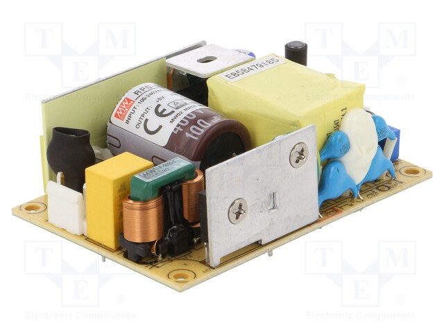 Power supply: switched-mode; 40W; 80÷264VAC; OUT: 1; 5VDC; 8A; 83%