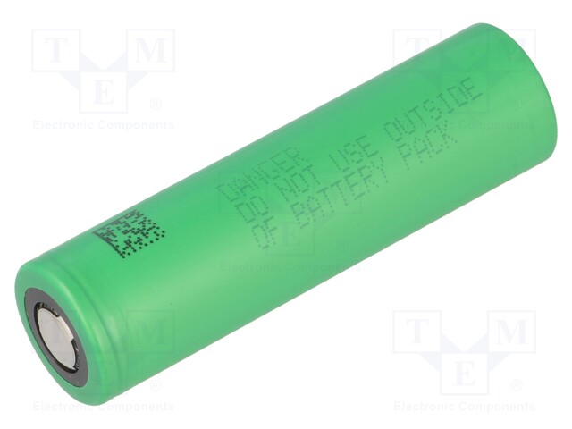 Re-battery: Li-Ion; 18650,MR18650; 3.7V; 2100mAh; Ø18.1x64.8mm