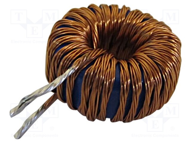 Inductor: wire; THT; 100uH; 8A; 38.7mΩ