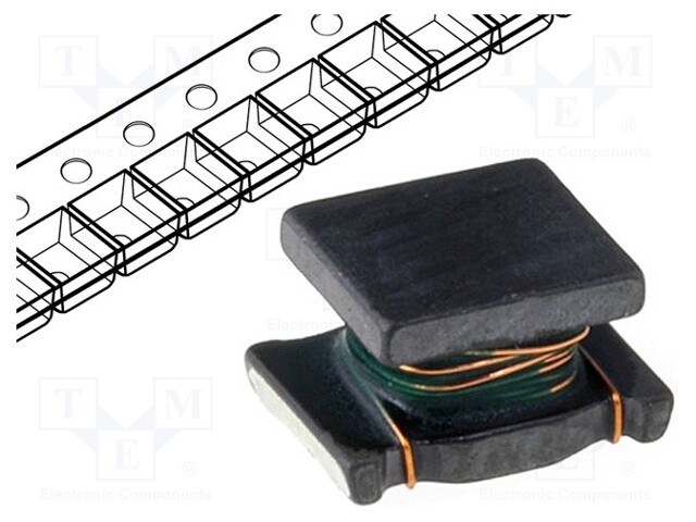 Inductor: wire; SMD; 82uH; 170mA; 2.2Ω; 4.5x3.2x2.6mm