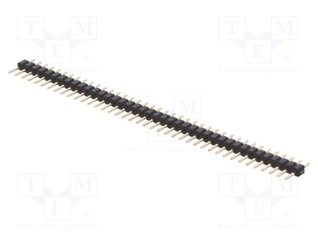 Pin header; pin strips; male; PIN: 40; straight; 2mm; THT; 1x40