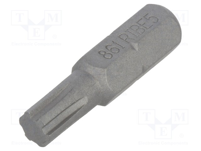 Screwdriver bit; RIBE®; RIBE® M5; Overall len: 25mm