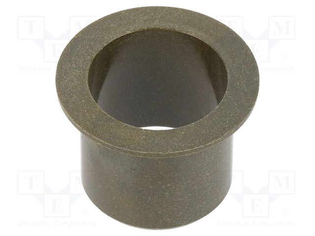 Bearing: sleeve bearing; with flange; Øout: 18mm; Øint: 16mm