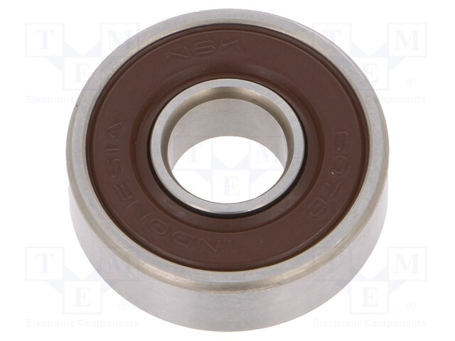 Bearing: ball; Øint: 7mm; Øout: 19mm; W: 6mm; bearing steel