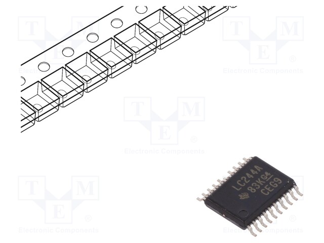 IC: digital; 3-state,buffer,driver; Channels: 8; SMD; TSSOP20